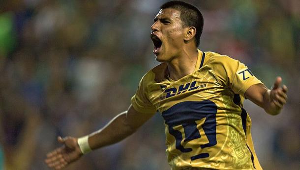Aos 22 anos, Jesús Gallardo é um dos grandes destaques do Pumas | Foto: Getty Images