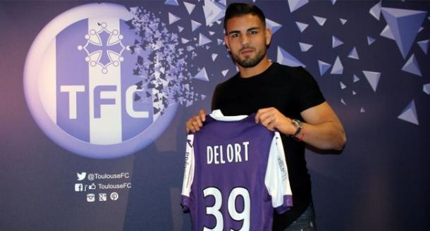 Após rápida passagem pelo Tigres, Delort assinou pelo Toulouse | Foto: Divulgação/Toulouse
