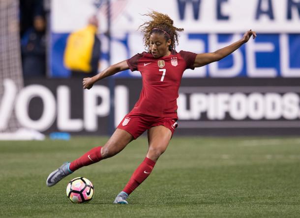 Casey Short in action for the national team. Source: US Soccer