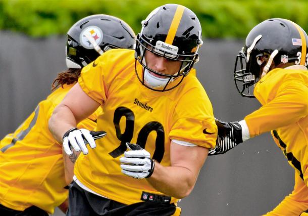 Watt continues to develop during training camp this summer | Source: Matt Freed-Pittsburgh Post-Gazette