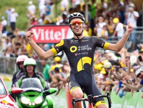 Calmejane conquistó la Estación des Rousses en el Tour de Francia 2017| Fuente: ASO