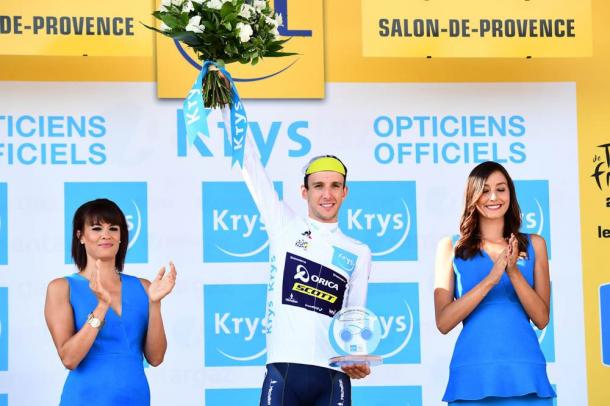 Simon Yates terminará como mejor joven del Tour. | Foto: TDF