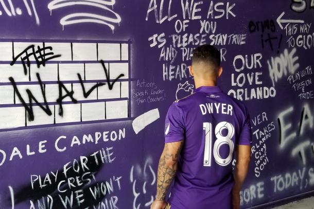 Dom Dwyer is ready for Orlando return. | Photo: Austin David, The Mane Land