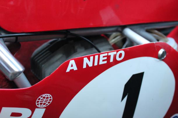 Moto Derbi de Ángel Nieto (Laura Salas)