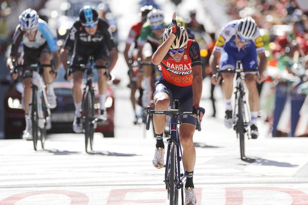 Vincenzo Nibali consiguió la victoria en la tercera etapa | Fotografía: Vuelta a España