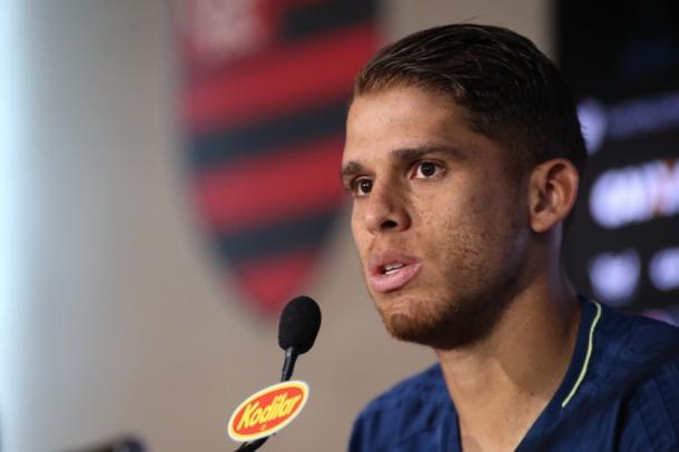 Cuéllar, do Flamengo, falou sobre a a equipe do Avaí