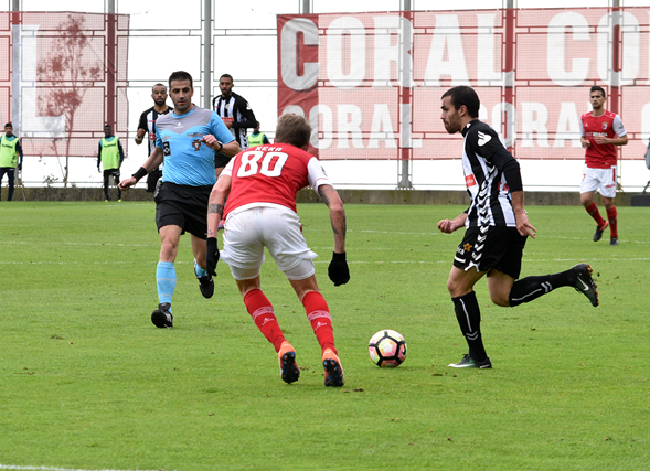 Debut de Jokanovic. Nacional - Braga J16. Foto: @cdnacional