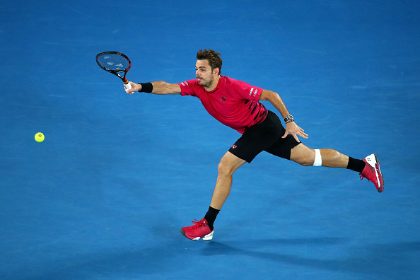 Stan Wawrinka at the Australian Open (Photo: Cameron Spencer/Getty Images)