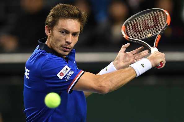 Nicolas Mahut plays a return shot (Photo: Atsushi Tomura/Getty Images)