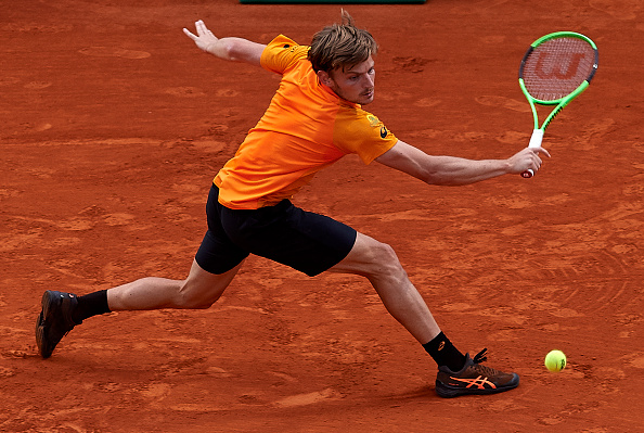 David Goffin during his three set win over Dominic Thiem (Photo: fotopress/Getty Images)