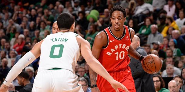 A Tatum no le tiembla el pulso ante nadie | Foto: Twitter @celtics