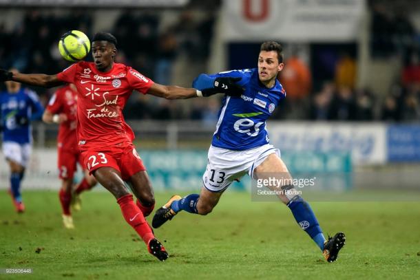 Nordi Mukiele in action from Montpellier. | Photo: Sebastien Bozon/Icon Sport.