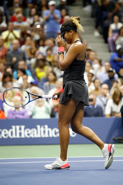Naomi Osaka was in disbelief after the win | Photo: Julian Finney/Getty Images North America