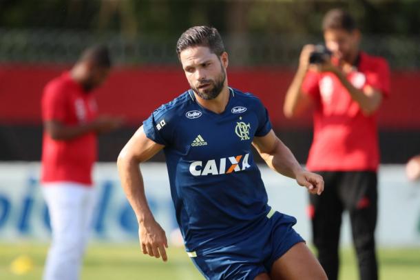 Diego pode retornar ao Flamengo no clássico (Foto: Gilvan de Souza/Flamengo)
