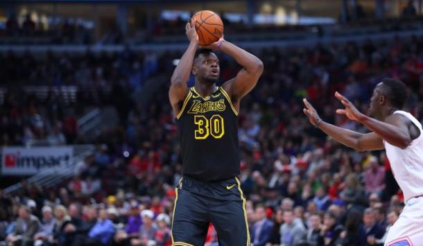 Randle se mantiene como uno de los pilares del futuro para los Lakers | Foto: nba.com/lakers