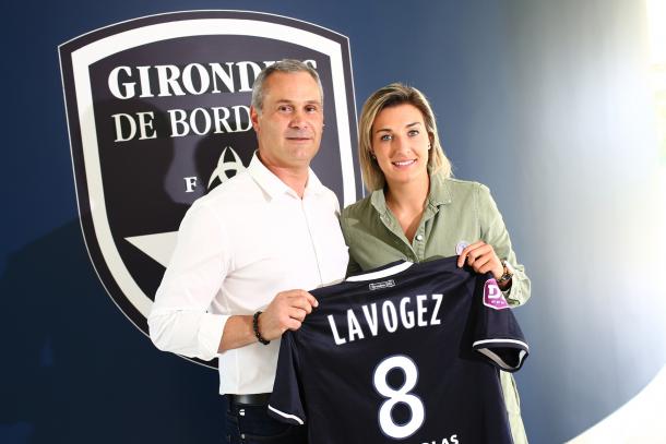 LAvogez has a chance to revive her career at Bordeaux | Source: girondins.com