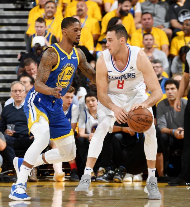 Warriors perdió su segundo partido de local por playoffs. Foto: NBA