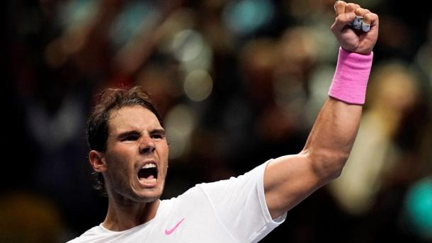 Nadal celebrates a remarkable comeback in London/Photo: Will Oliver
