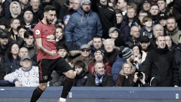 Bruno Fernandes está mostrando un muy alto nivel | Foto: Premier League