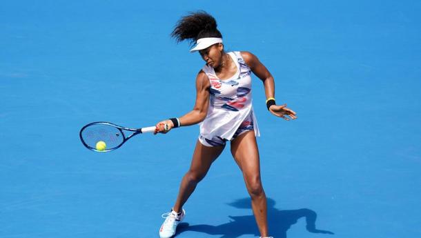 Osaka passed her opening test against a feisty opponent/Photo: Dave Hunt/EFE