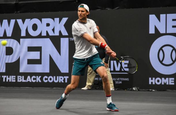 Seppi overwhelmed Jung to reach his first final in over a year/Photo: John Lupo/VAVEL USA