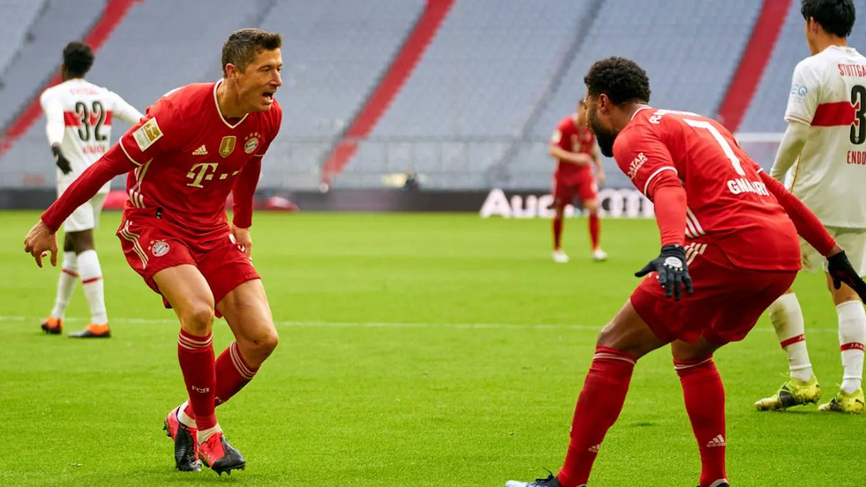 Robert Lewandowski marcó un hat trick en dicho enfrentamiento. /Twitter: Bayern Múnich oficial