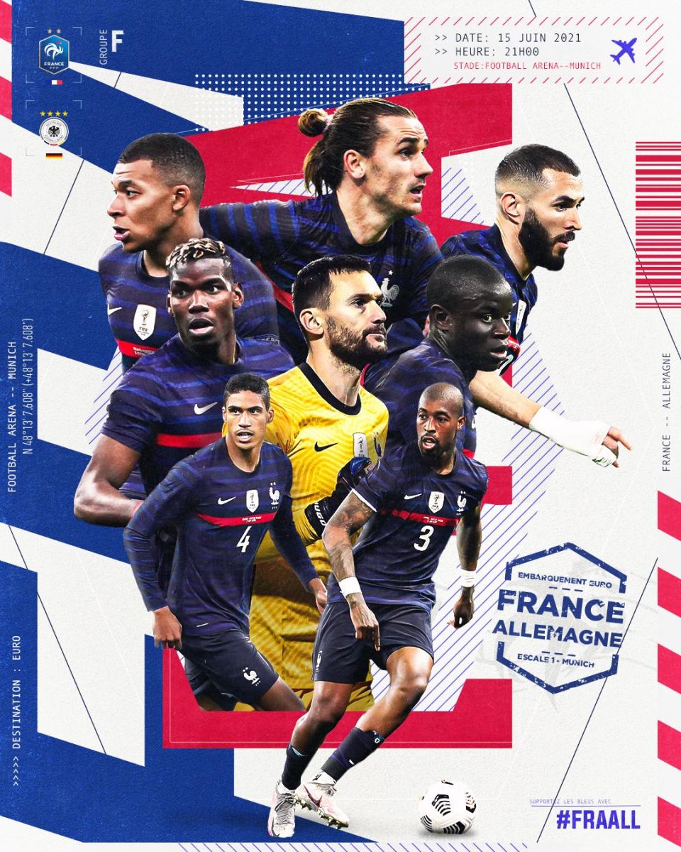 Twitter: Equipe de France oficial