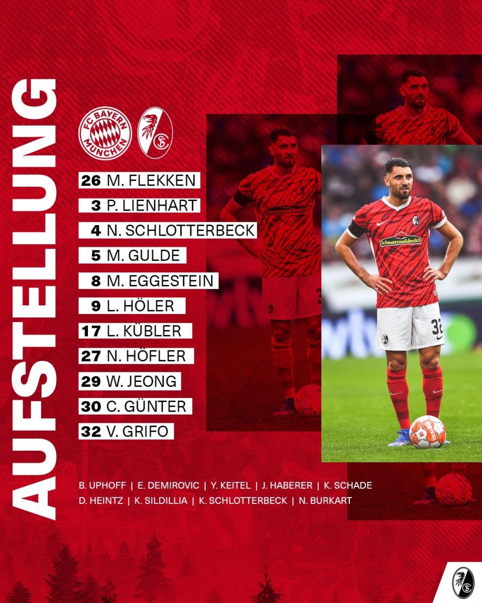 Twitter: SC Freiburg oficial