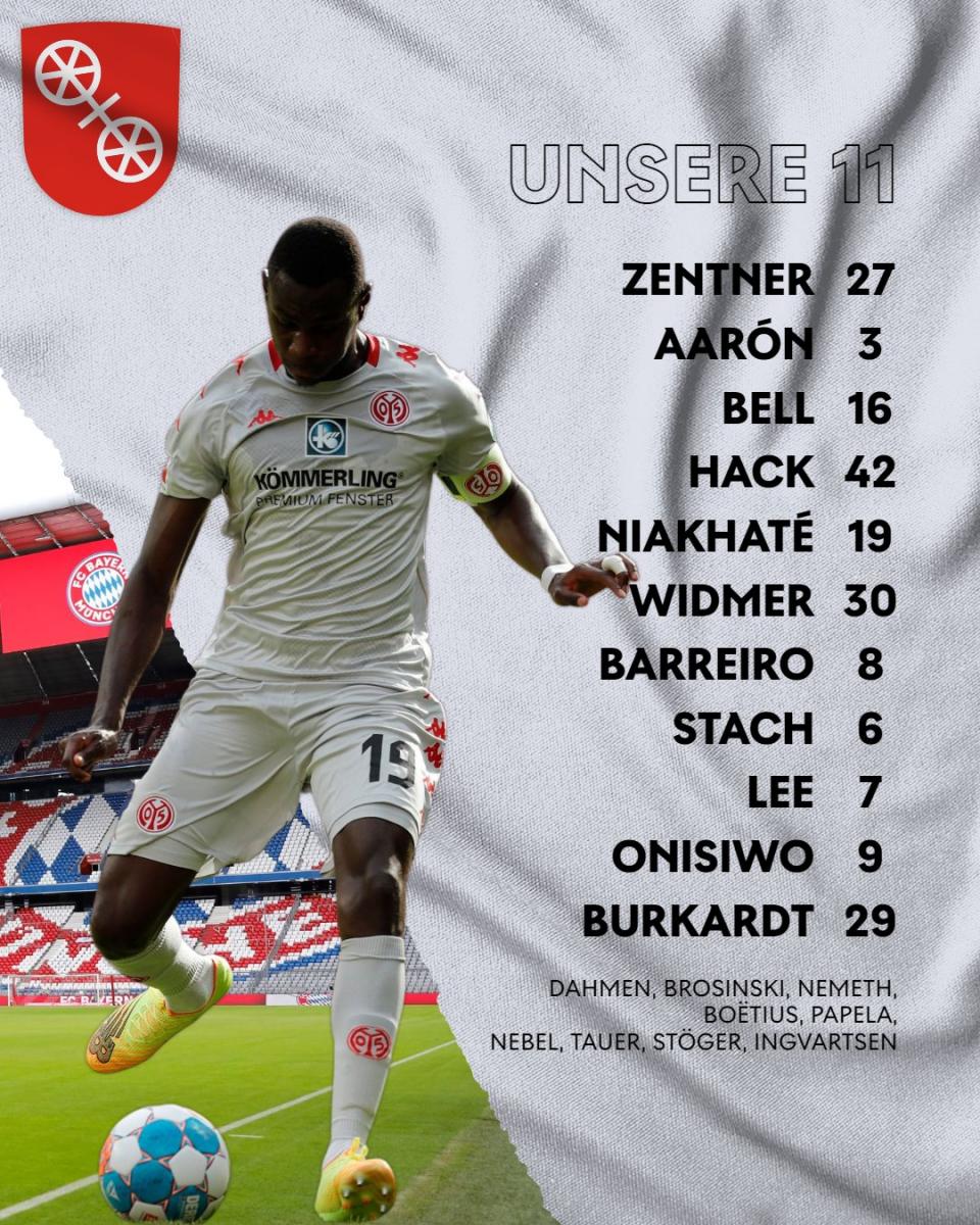 Twitter: Mainz 05 oficial