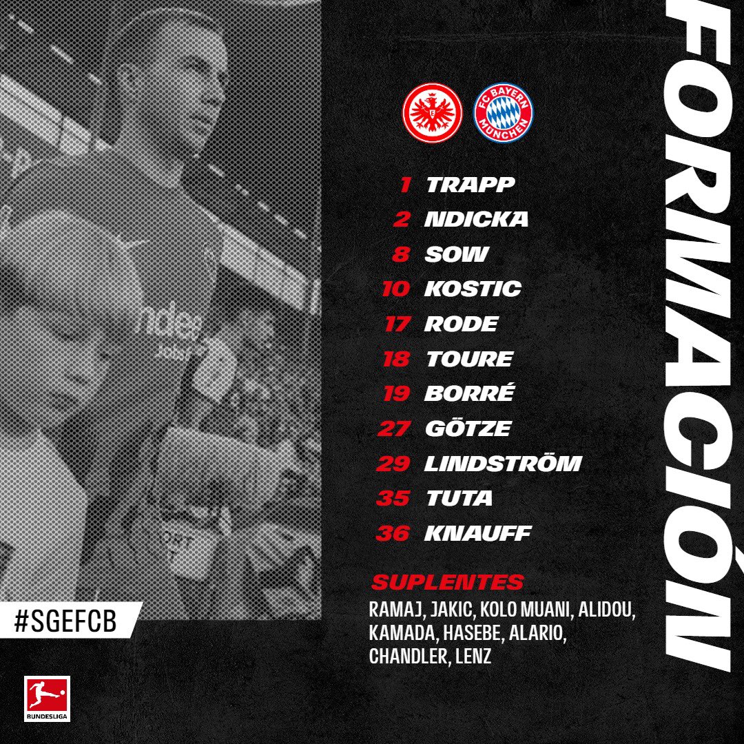 Twitter: Eintracht Frankfurt oficial 