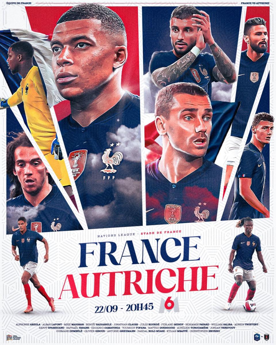 Twitter: Equipe de France oficial 