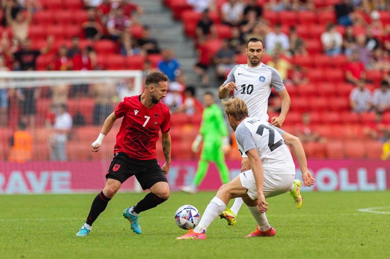 Albania vs Estonia // Fuente: Selección de Albania