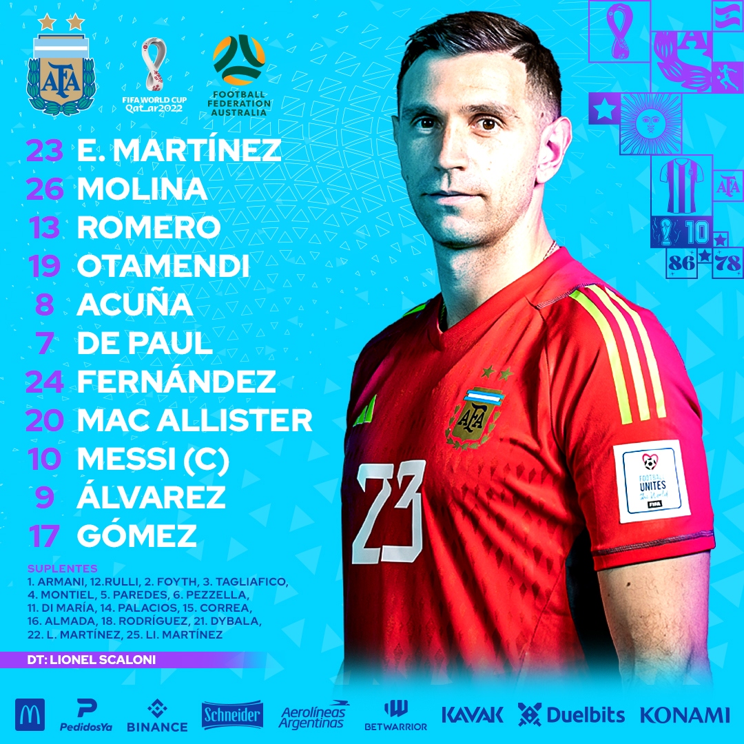 Twitter: Selección Argentina oficial 