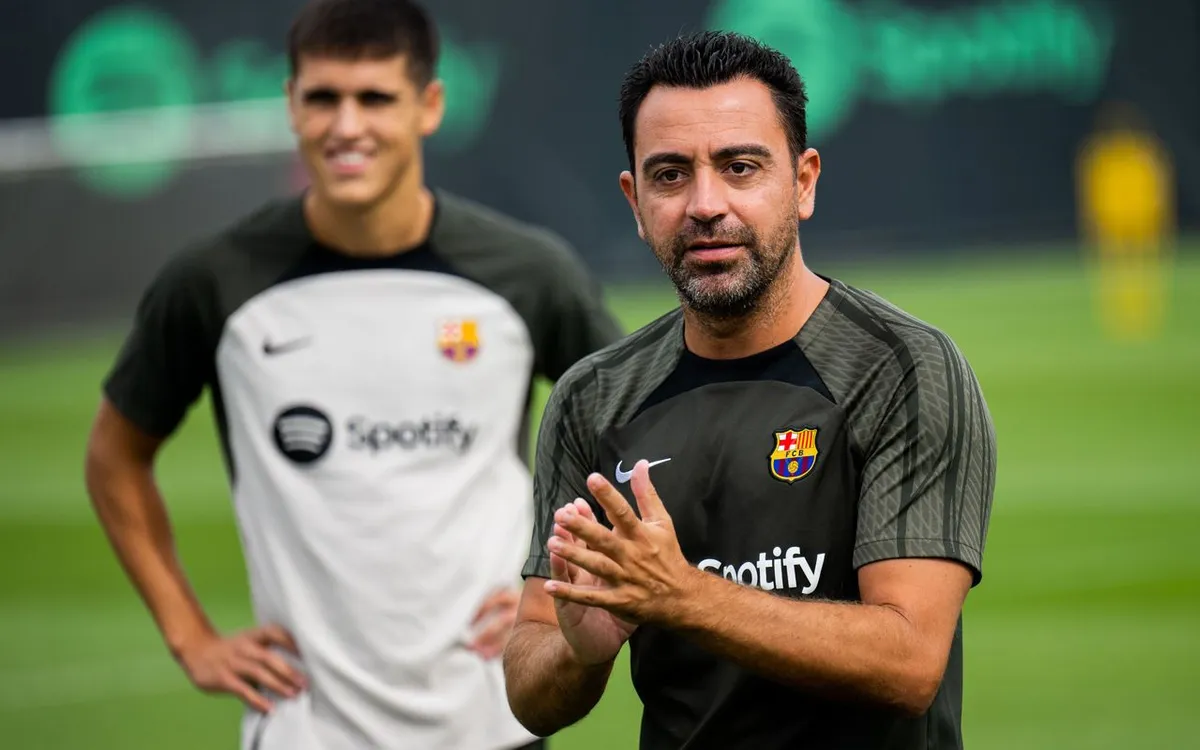 Xavi en el entrenamiento antes de enfrentar al Betis | FC Barcelona