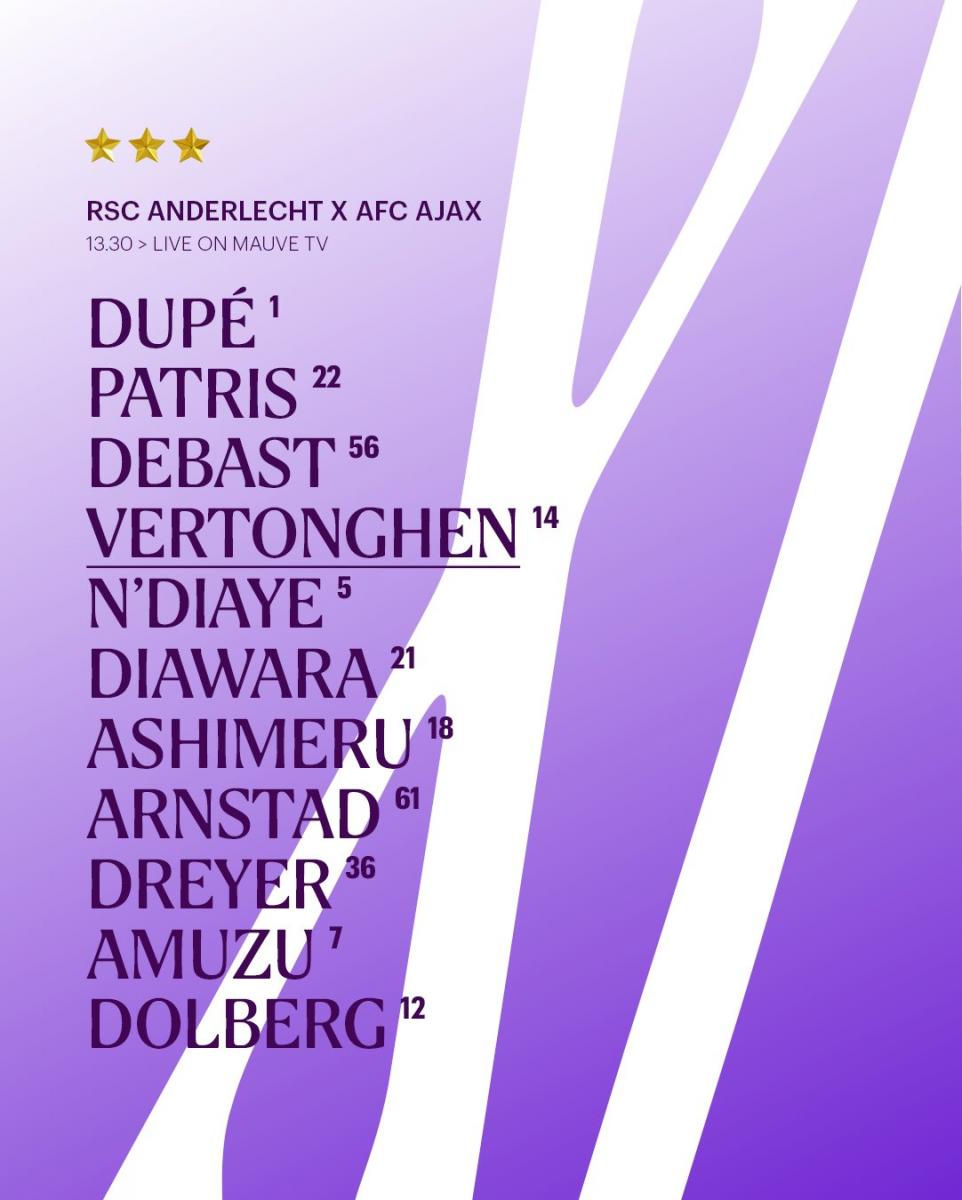 Ajax Falters in Friendly against RSC Anderlecht with 3-0 Loss in Brussels -  Newsway Ajax vs Anderlecht