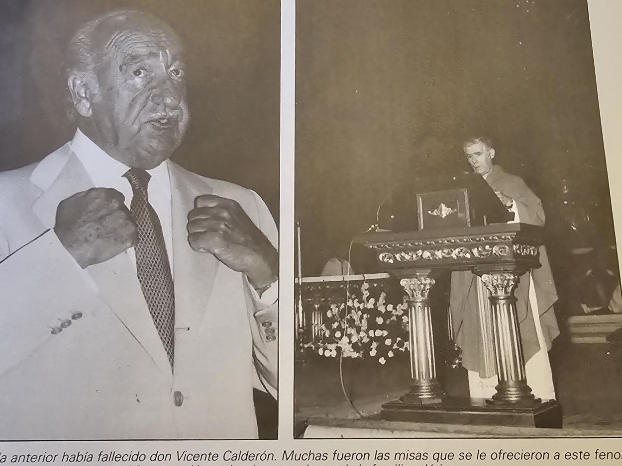 Vicente Calderón/Foto: EQUIPOS con historia 