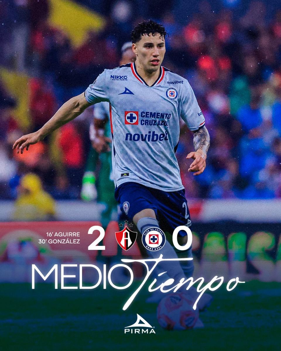 Atlas y Cruz Azul empatan con ‘feria’ de goles en el Jalisco - VAVEL México