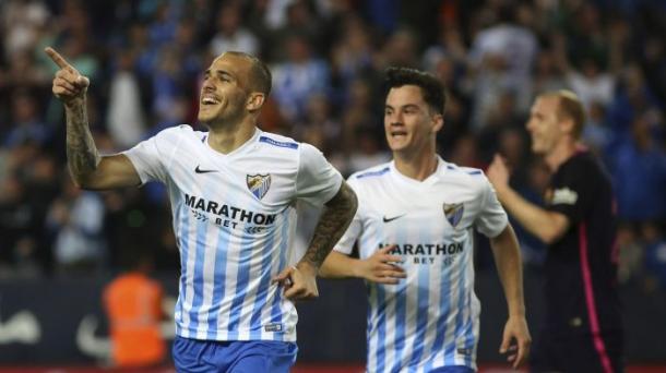 Il Barcellona crolla a Malaga: 2-0 alla Rosaleda firmato Sandro Ramirez e Jony