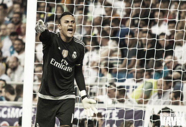 El gran protagonista del penalti. Foto: VAVEL