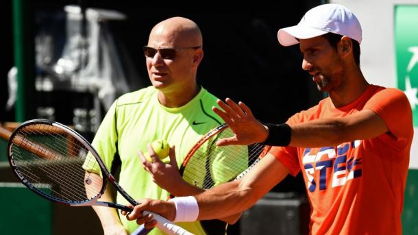 Agassi e Djokovic | Eurosport
