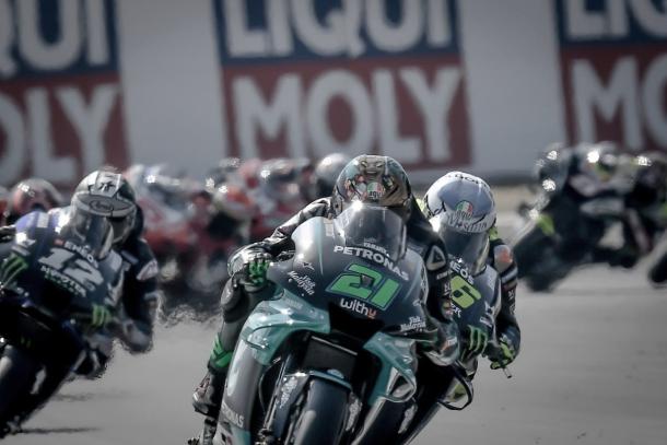 Inicio de la carrera del GP de San Marino / Fuente: MotoGP