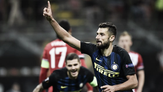 Candreva in gol contro il Southampton | LaRepubblica.it