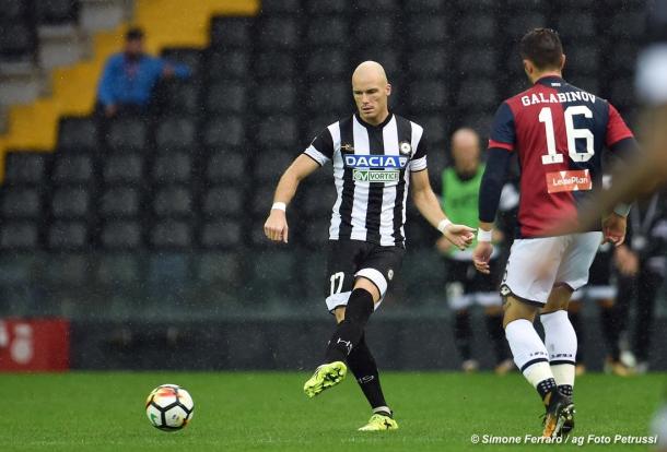 Qualche piccolo dubbio su Nuytinck. Fonte: www.facebook.com/UdineseCalcio1896 