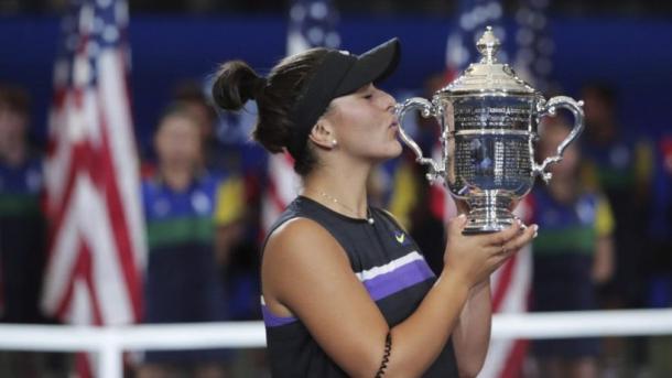 Andreescu will look to repeat as US Open champion after taking the title in 2019 in spectacular fashion/Photo: Charles Krupa