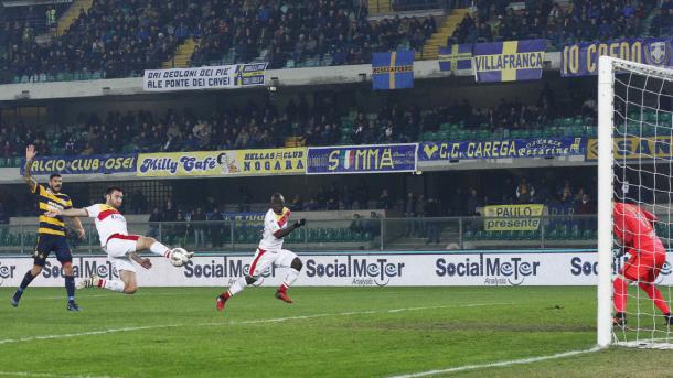 Verona-Benevento 2-2