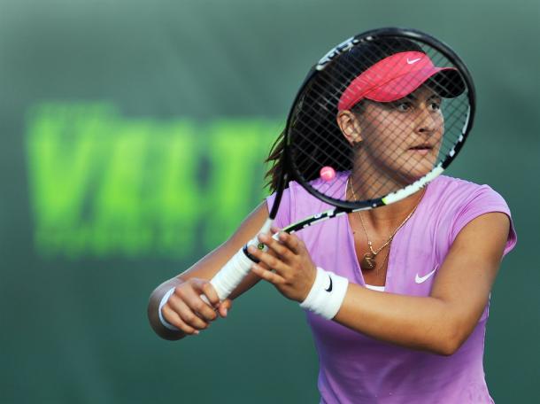 Along with the aforementioned U18/Grade A Metropolia Orange Bowl International Tennis Championship singles title, Andreescu also won the Condor De Plata - a Grade 2 event in Bolivia and the Canadian Open Junior Championships - a Grade 1 event held in the Québécois city of Repentigny. (Photo courtesy: Rob Duyos)