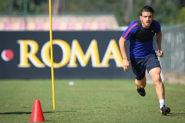 Florenzi (Roma) durante un entrenamiento | Foto: AS Roma