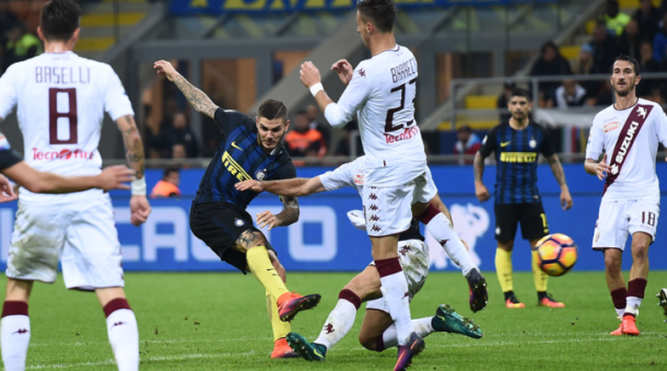 Icardi, decisivo nel match d'andata vinto 2-1 dall'Inter. Fonte foto: tuttosport.it