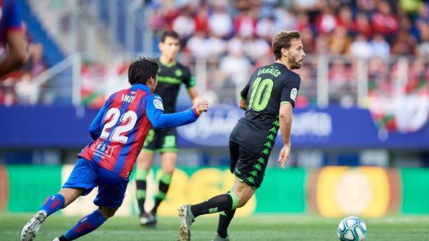 El Real Betis fue incapaz de vencer al SD Eibar en su último compromiso. FOTO: Real Betis Balompié