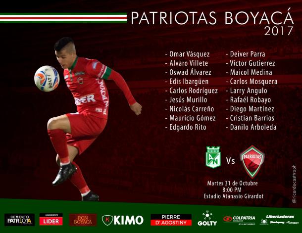 Foto: @patriotasboySA